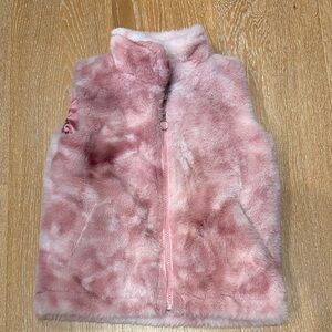 Urban Republic Pink Satin Lined Vest